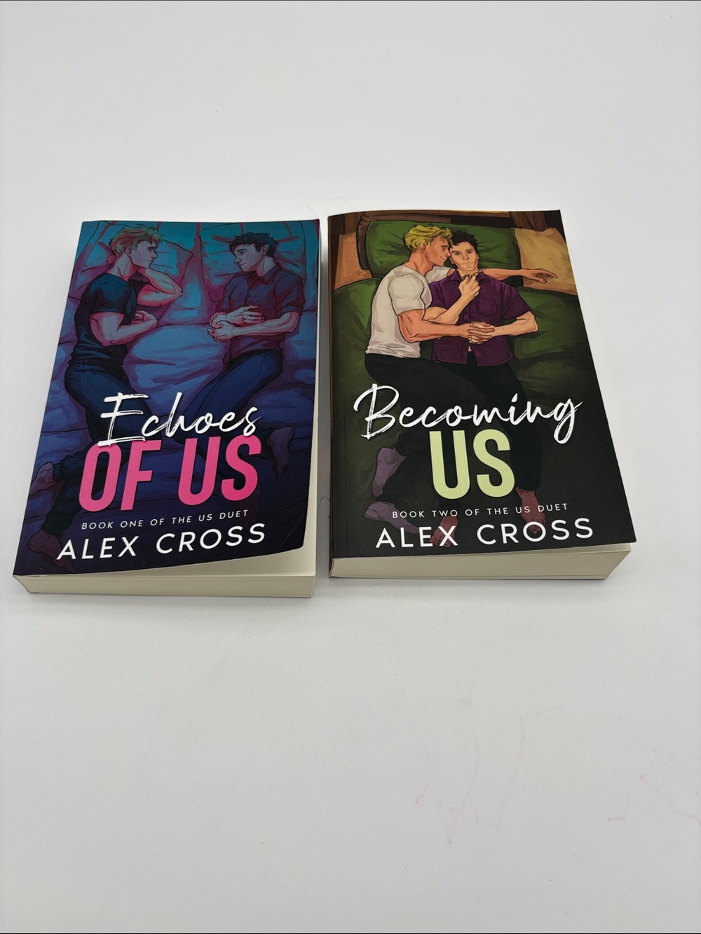 The Us Duet Books 1 & 2 Echoes of Us and Becoming Us by Alex Cross